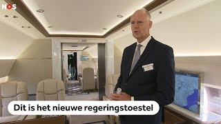 VLIEGEN Dit is het nieuwe regeringsvliegtuig voor koning en kabinet [upl. by Asha]