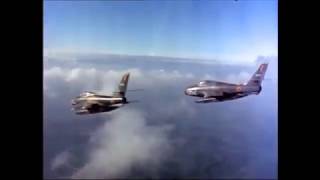 Belgian F84F Thunderstreak at Florennes AB 1968 [upl. by Yentroc]