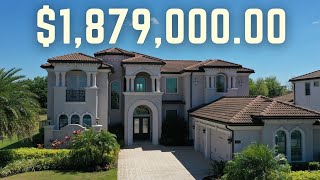 Luxury Homes Florida  Living in Windermere  Mello Luxury Villa Milano [upl. by Arehahs]