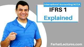 IFRS 1  IAS 1 International Financial Reporting Standard 1 International Accounting Course [upl. by Ybab]