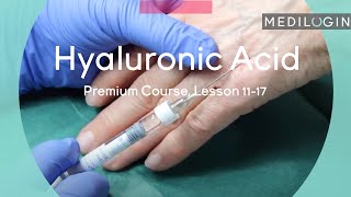 Hyaluronic Acid Injection Dermal Filler Training  MEDILOGIN [upl. by Brandes]