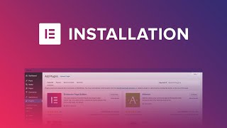 How to Install Elementor Page Builder for WordPress [upl. by Ahsiekar]