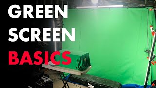 How to Set up a Green Screen at Home  BL Basics [upl. by Snider]