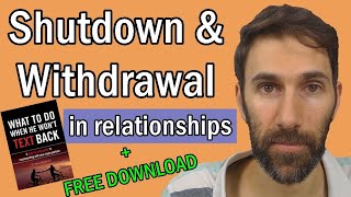 Aspie Shutdown and Withdrawal Dealing with Sudden Emotional Withdrawal in Relationships [upl. by Cinelli900]