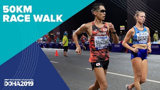 50km Race Walk  World Athletics Championships Doha 2019 [upl. by Llereg]