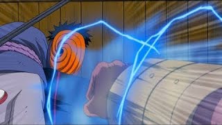 Tobi Easily Dodge Raikages Fastest Punch 60FPS Naruto Shippuden [upl. by Eicirtap]