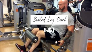 Hoist selectorized Seated Leg Curl [upl. by Asirahc755]