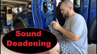 Sound Deadening Install On Ford Ranger Raptor [upl. by Scheider]