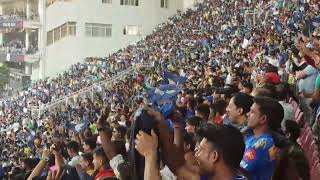 MI vs LSG final overs  ipl 2023  Ekana stadium [upl. by Adeehsar]