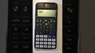 pq Formel mit Taschenrechner casio fx 991 DE x [upl. by Annelg]