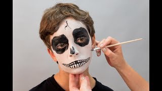 Maquillaje para Halloween Esqueleto [upl. by Irra]