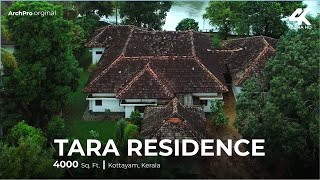 Riverside Kerala Traditional House Tour  Tara Residence  ArchPro  Home Tour India [upl. by Etnor]