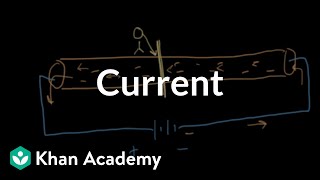 Current  Introduction to electrical engineering  Electrical engineering  Khan Academy [upl. by Bazil]