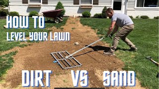 Leveling Your Lawn the Right Way [upl. by Maples296]