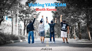 Yangsan South Korea Visiting Yangsan Tower [upl. by Ahsienet898]