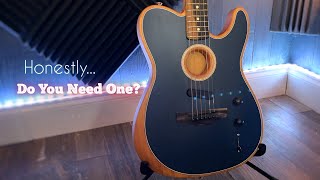 Do you need a Fender Acoustasonic [upl. by Asirrak]