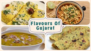 Flavours Of Gujarat  Popular And Easy To Make Gujarati Recipes  Rajshri Food [upl. by Ahsakal885]