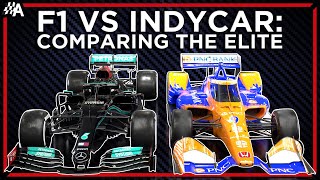 IndyCar vs Formula 1 car Technical Comparison [upl. by Kussell376]