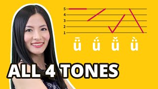 Learn All 4 Mandarin Chinese Tones Pronunciation Guide  Lesson 1 [upl. by Doherty]