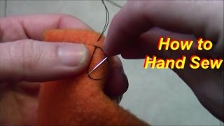 How to Sew by Hand [upl. by Aloin]