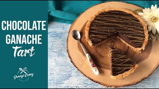 Chocolate Ganache Tart  Recipe [upl. by Trawets]