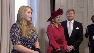 Terugkijken Prinses Amalia uitgebreid aan het woord [upl. by Norby504]