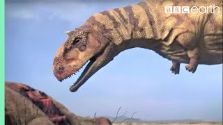 Ferocious Dinosaur Moments  Top 5  BBC Earth [upl. by Rebna]