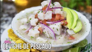 CEVICHE DE PESCADO [upl. by Mella]