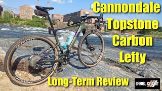 Cannondale Topstone Carbon Lefty LongTerm Review [upl. by Annohs]