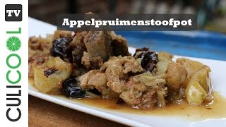 Paleo stoofpot appelpruimen met schouderkarbonade [upl. by Ahsenauj]