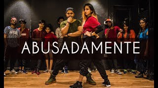 ABUSADAMENTE  MC Gustta e MC DG  Tejas Dhoke Choreography  Dancefit Live [upl. by Randee]