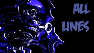 Ballora  All Voicelines with Subtitles  FNaF Sister Location [upl. by Fiske]