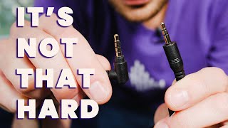 When to use TRS vs TRRS cables for mics cameras and phones [upl. by Nyrual]