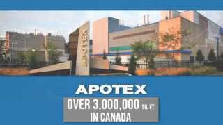 Apotex Solid Dose Manufacturing Facility  Etobicoke Canada [upl. by Fitz]