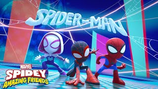 🕷The Spidey Team  Marvels Spidey and His Amazing Friends  Disney Kids [upl. by Jacobsohn589]