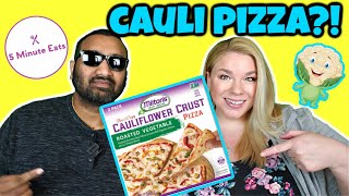 Costco Miltons Cauliflower Crust Roasted Vegetable Pizza Review [upl. by Lawan579]