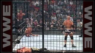 Goldberg spears Chris Jericho into a pod SummerSlam 2003 [upl. by Ingaborg]