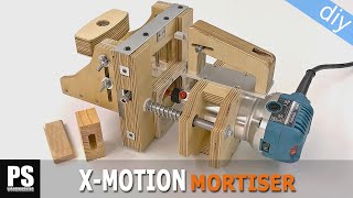 How to make a homemade XMotion Portable Mortiser [upl. by Anedal]