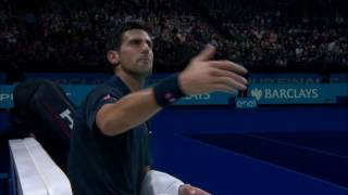 Novak Djokovic angry on umpire [upl. by Whitehouse59]