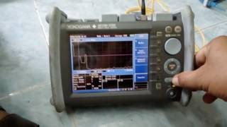 How to use OTDR for testingYOKOGAWA AQ1200 [upl. by Arrak820]