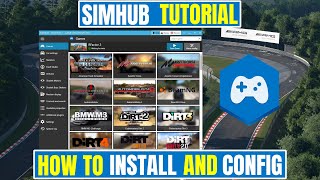 Tutorial How To Install And Set Up The SimHub Hud For Sim Racing Games [upl. by Nyleuqaj]