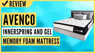 Avenco Hybrid Mattress Full 12 Inch Firm Innerspring and Gel Memory Foam Mattress Review [upl. by Euk233]