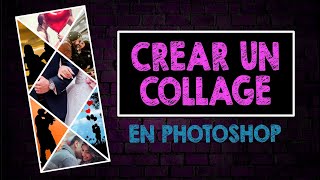 Cómo crear un Collage en Photoshop Tutorial FACIL [upl. by Inman438]