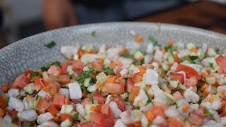 How To Make Ceviche Extended  Carlitos Cooking Adventures [upl. by Honoria788]