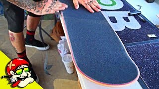 How to Install Grip Tape Like a Friggin Pro [upl. by Ettenil]