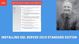 Installing SQL Server 2019 Standard Edition [upl. by Analos]