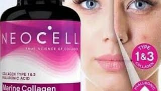 تجربتي مع حبوب كولاجين مع فيتامينCللبشرة من الشركة الامريكية نيوسيلcollagen type1amp3 neocell [upl. by Ruffi]