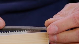 Sharpening a Crosscut Handsaw  Paul Sellers [upl. by Aibun]