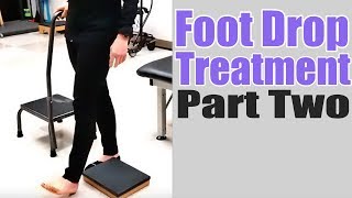 Foot Drop Exercise to Improve Walking Part 2 [upl. by Novat346]