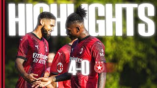 AC Milan 40 ESS  LoftusCheek scores three  Highlights [upl. by Anayaran]